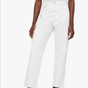 Allsaints Mari White Jeans size 25 New with tags